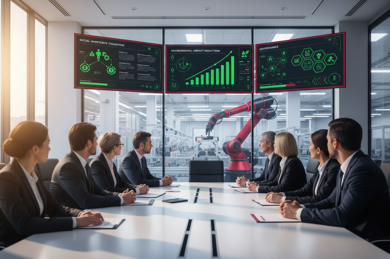 ESG Considerations When Adopting Robotics-as-a-Service Solutions