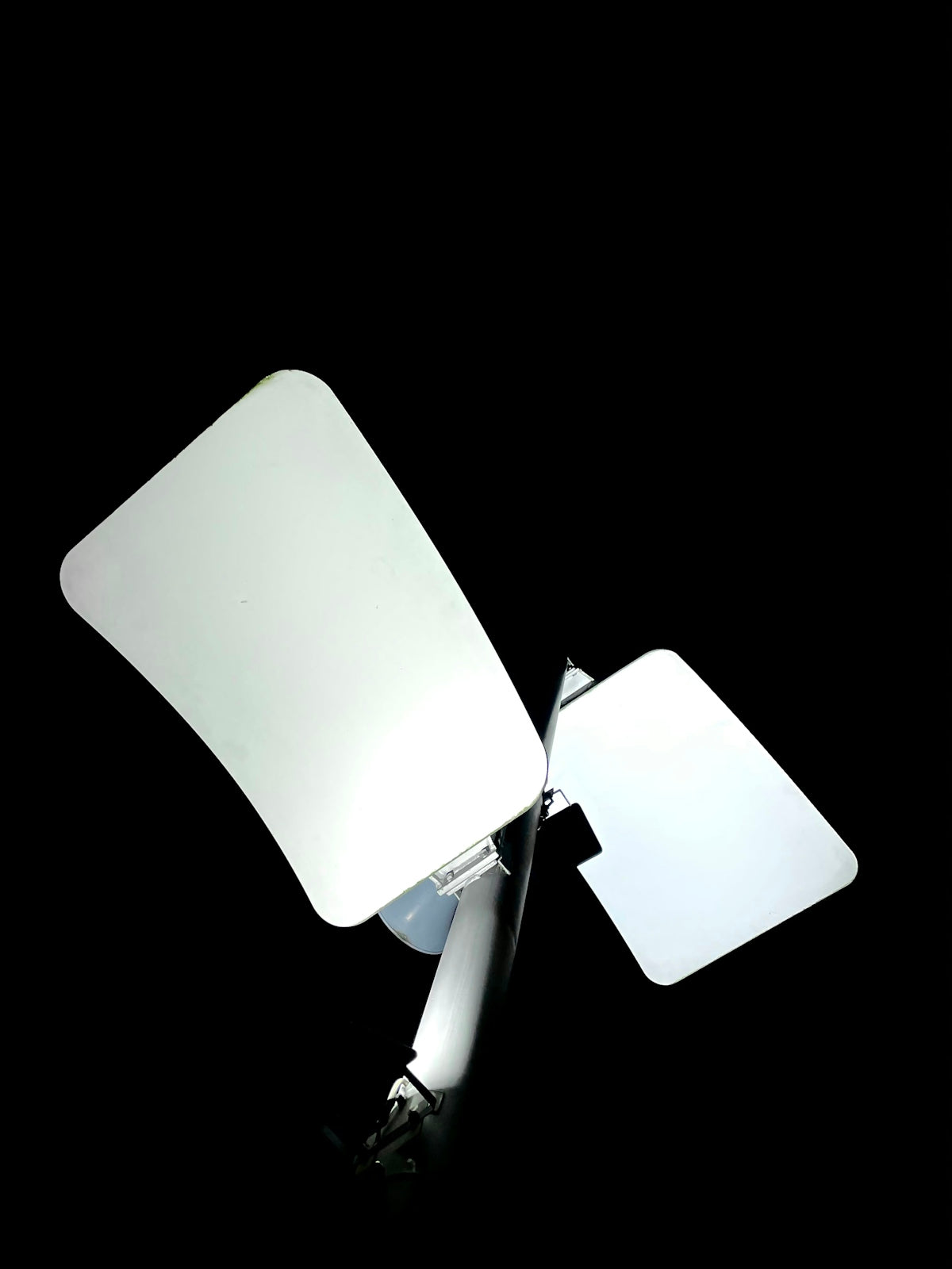 white and silver chair illustration