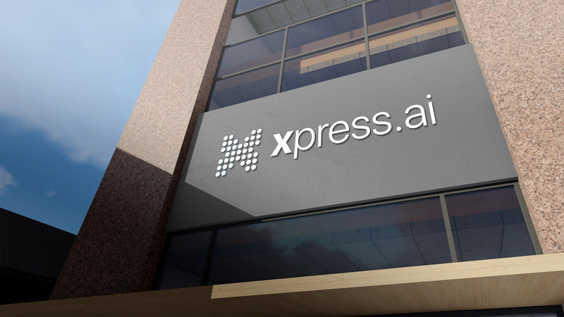 a sign on the side of a building that says xpress ai