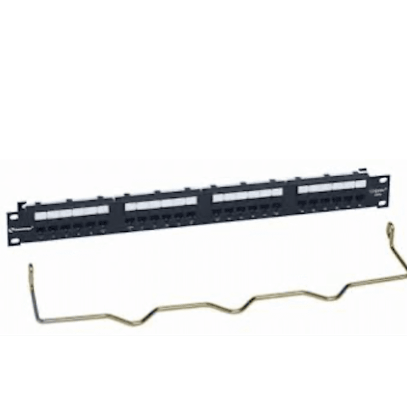 Get Commscope Cat5e U/UTP 1U Panel, 24port Loaded - vnetwork