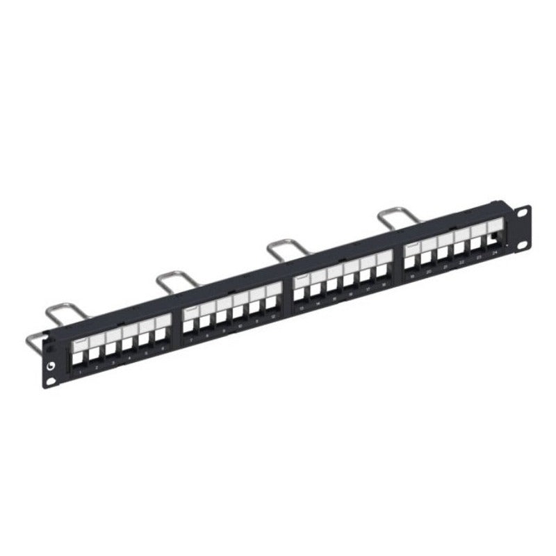 Get Commscope UDDM Panel, SL-series, UTP, 1U, 24 port, unloaded - vnetwork
