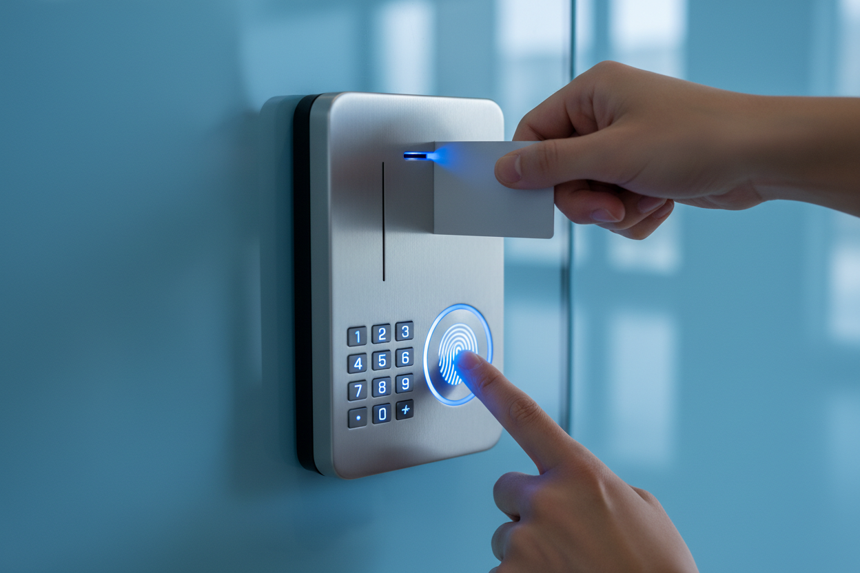 Card, PIN & Biometric Authentication