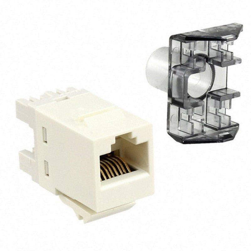 Get Commscope Netconnect Cat6 U/UTP SL MJ wo/dust cover, LA - vnetwork