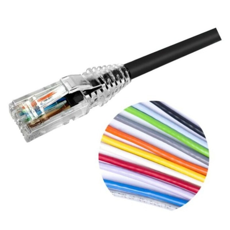 Get Commscope Netconnect Cat6 U/UTP CM Patch Cord, 8F, BL - vnetwork