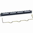 Get Commscope Cat5e U/UTP 1U Panel, 24port Loaded  - vnetwork