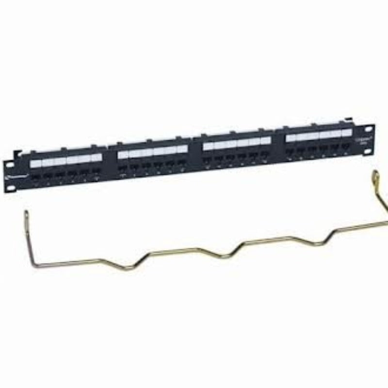 Get Commscope Cat5e U/UTP 1U Panel, 24port Loaded  - vnetwork