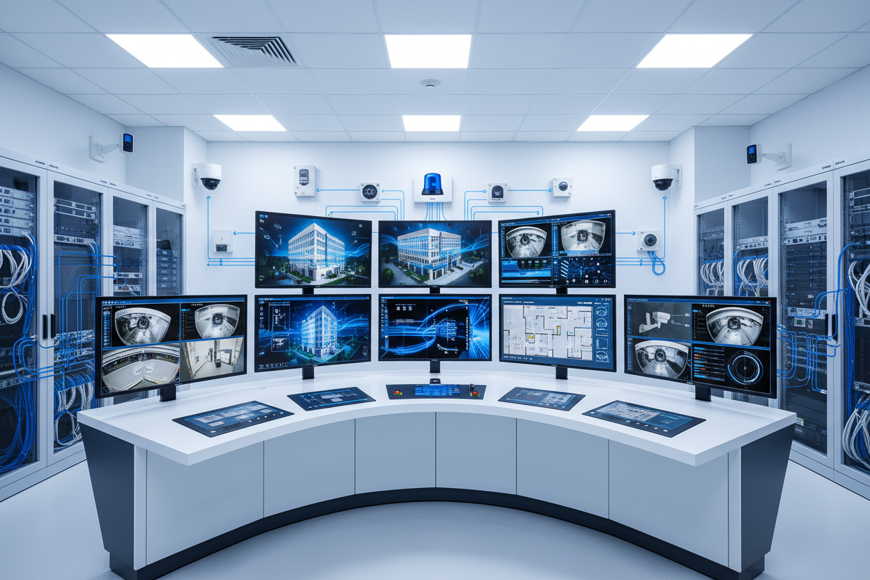 Integration with CCTV, Alarm & Building Management Systems