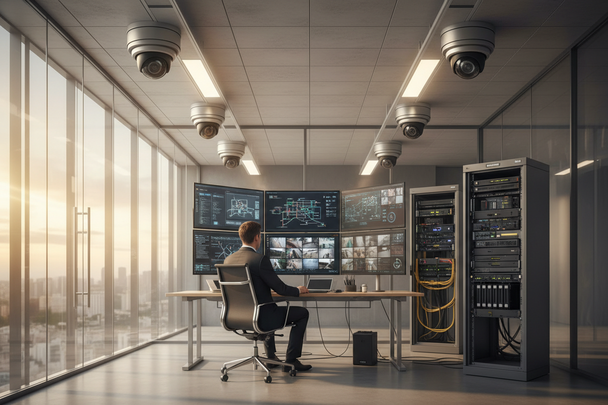 IP-Based Surveillance Systems professional photo