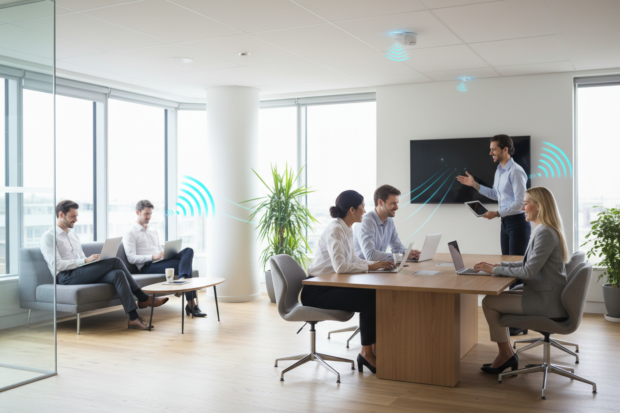 Managed WiFi with real people