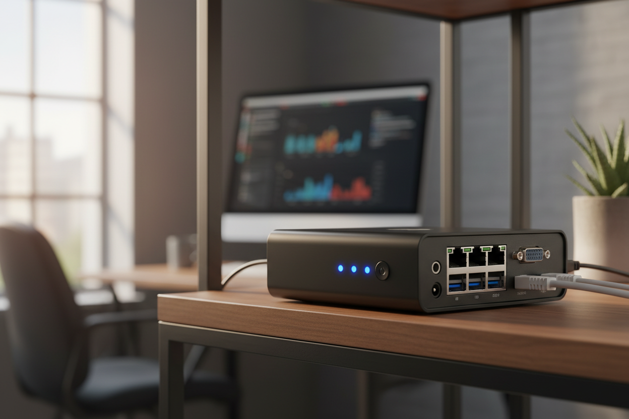 Network Video Recorders NVRs compact device professional photo