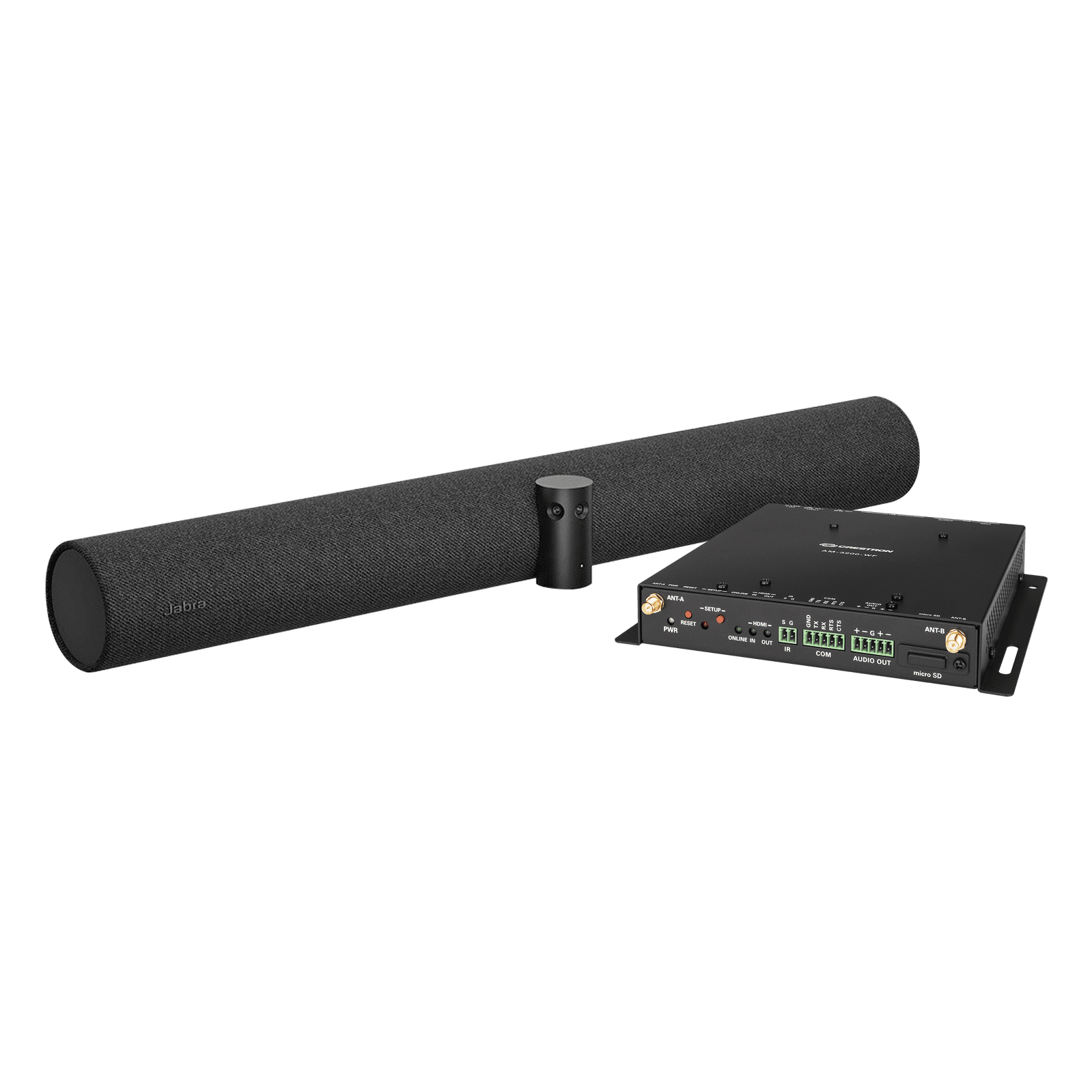 Get Crestron AirMedia® Series 3 Conferencing System with AM‑3200‑WF‑I and Jabra® PanaCast 50 Video Bar, International from Malaysia Distributor - vnetwork